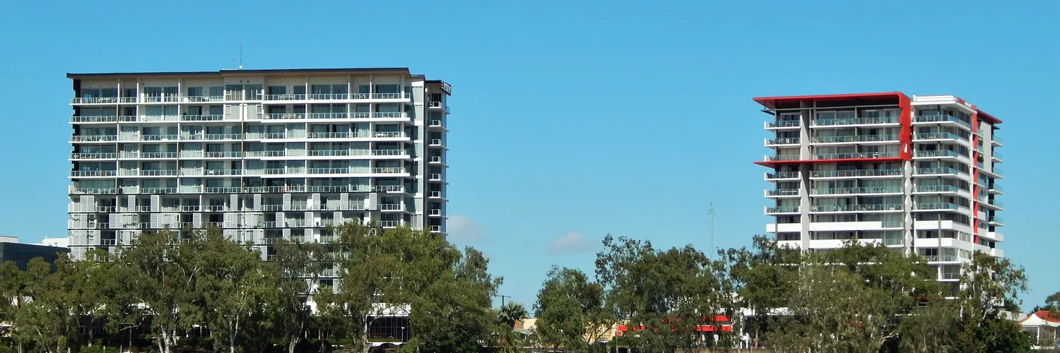 A view across the Fitzroy River at Rockhampton