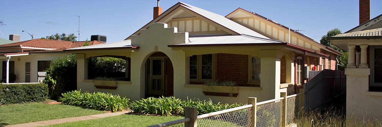 A house on a suburban street in Melbourne