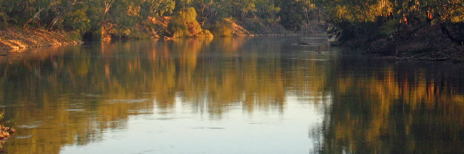 The Murrumbidgee River at Wagga Wagga