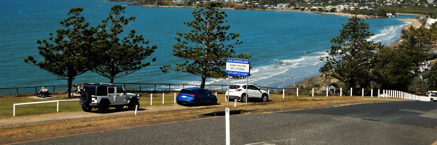 A coastal town on the central Queensland coast
